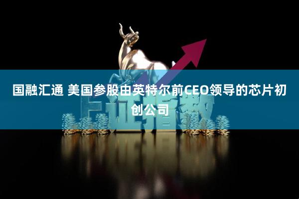 国融汇通 美国参股由英特尔前CEO领导的芯片初创公司
